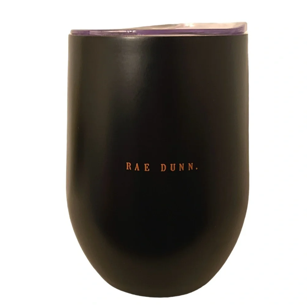 Rae Dunn Halloween “CHEERS WITCHES” Wine tumbler Stainless Insulated 12oz